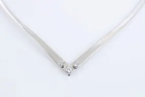 16" Fred Meyer 14k White Gold Kitsinian Necklace with 0.75tcw Diamonds (21.10g.)