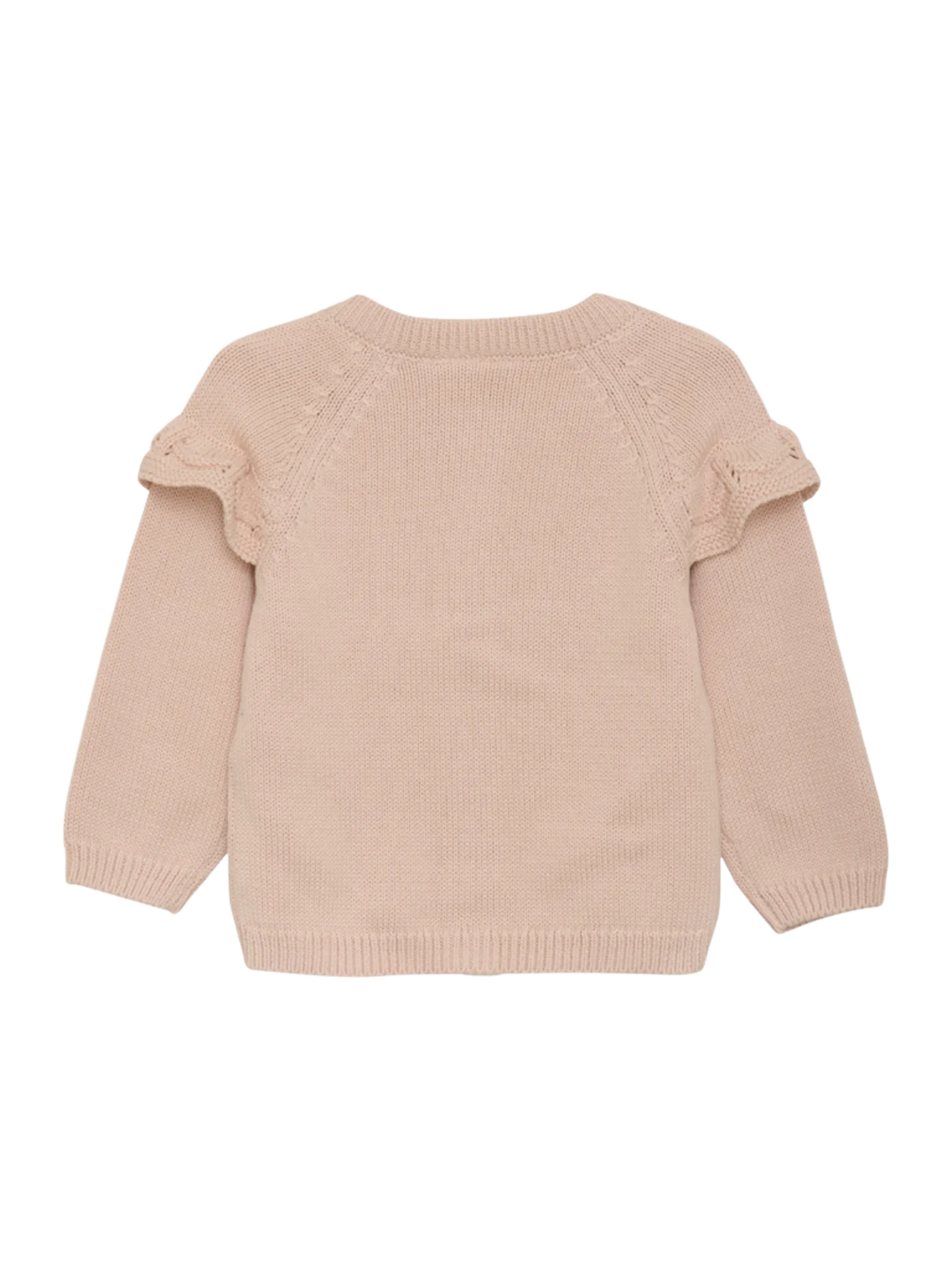 (210290) Cardigan Knit - Peach Whip