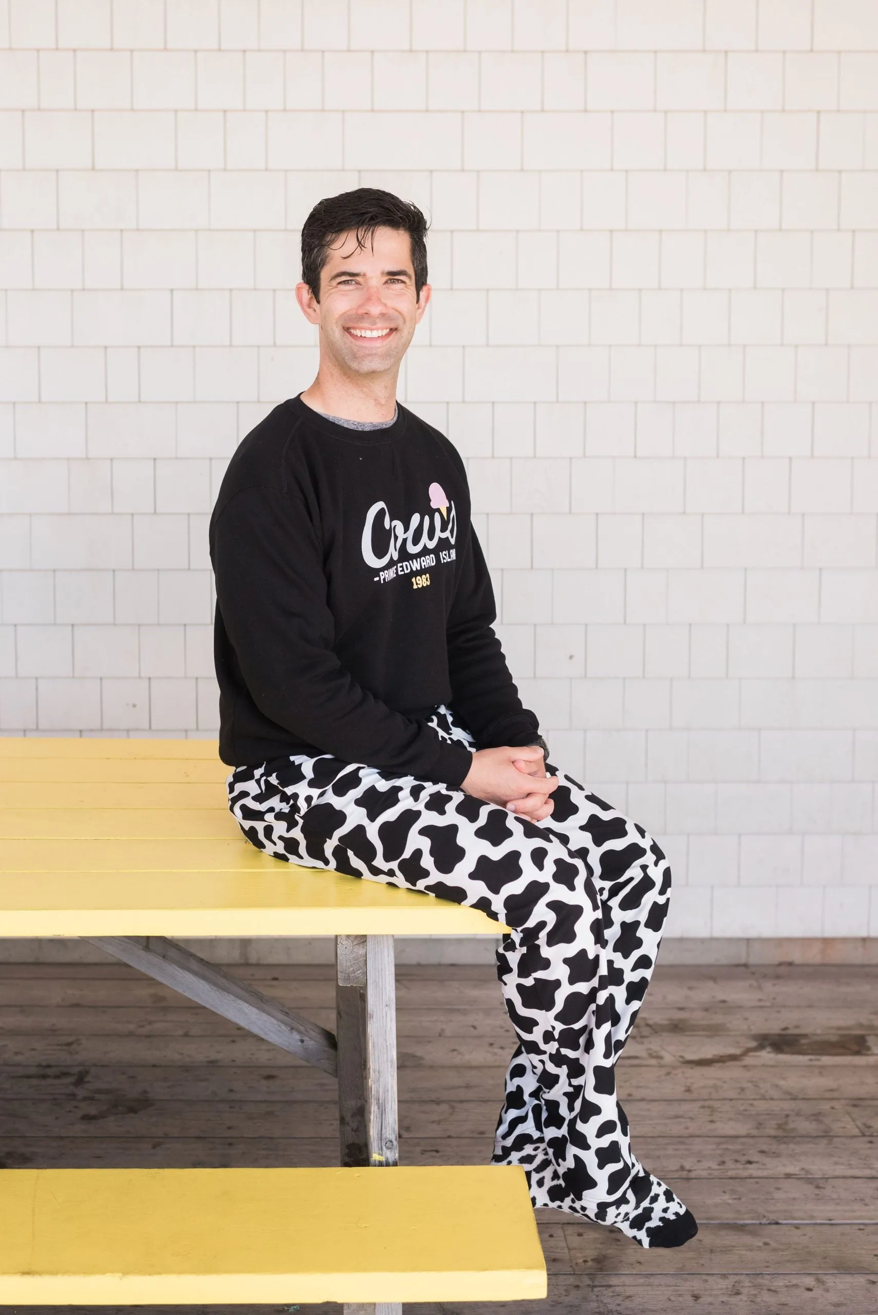 Adult Spotted PJ Pants