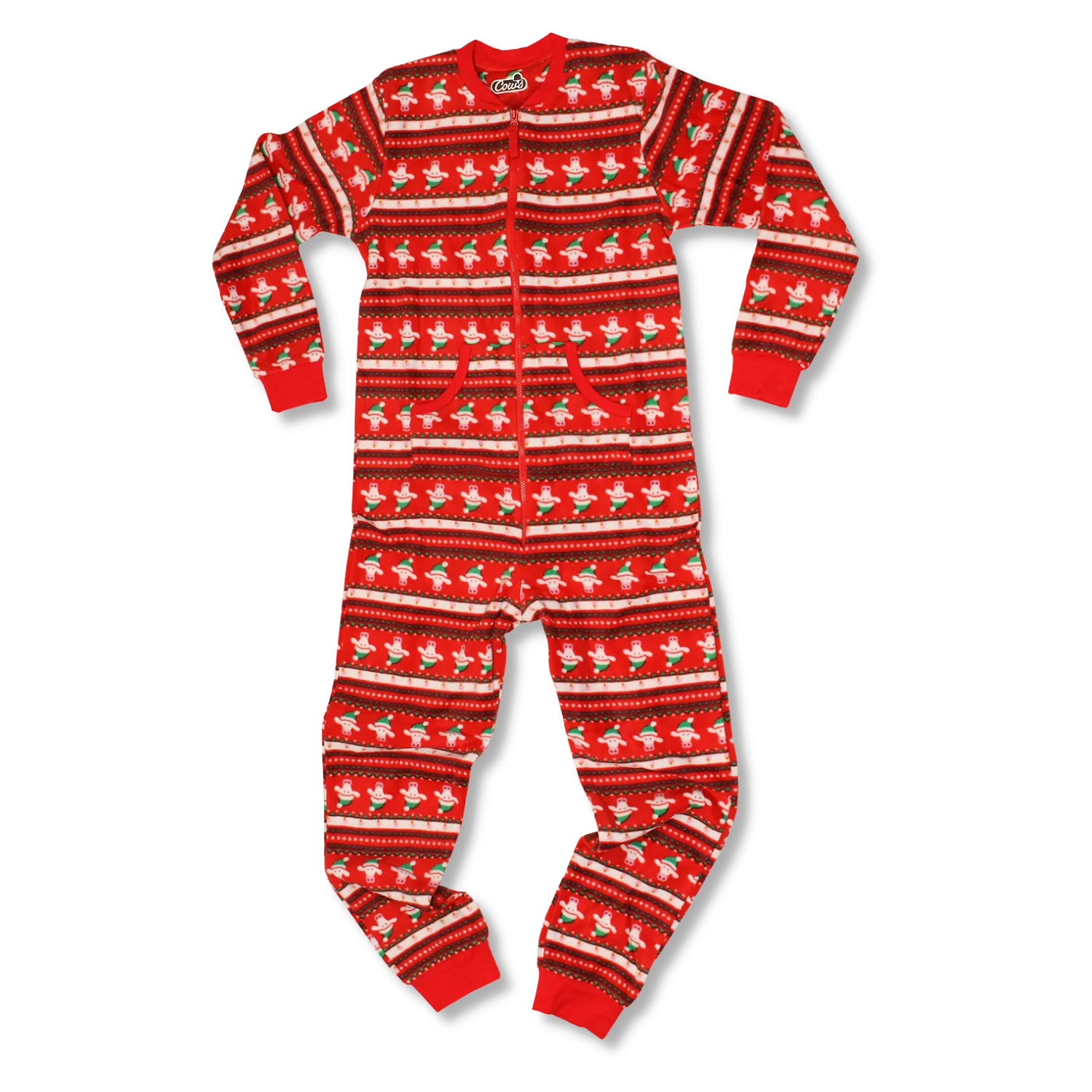 Adult Zip Christmas Onesie