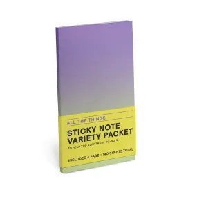 All The Things Sticky Note Variety Pack