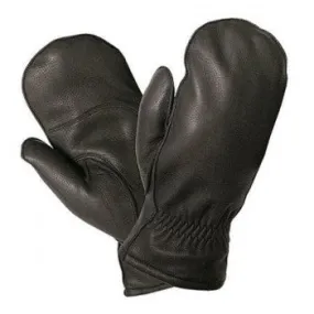 American Deerskin Leather Mitten Made in USA FLG-1573