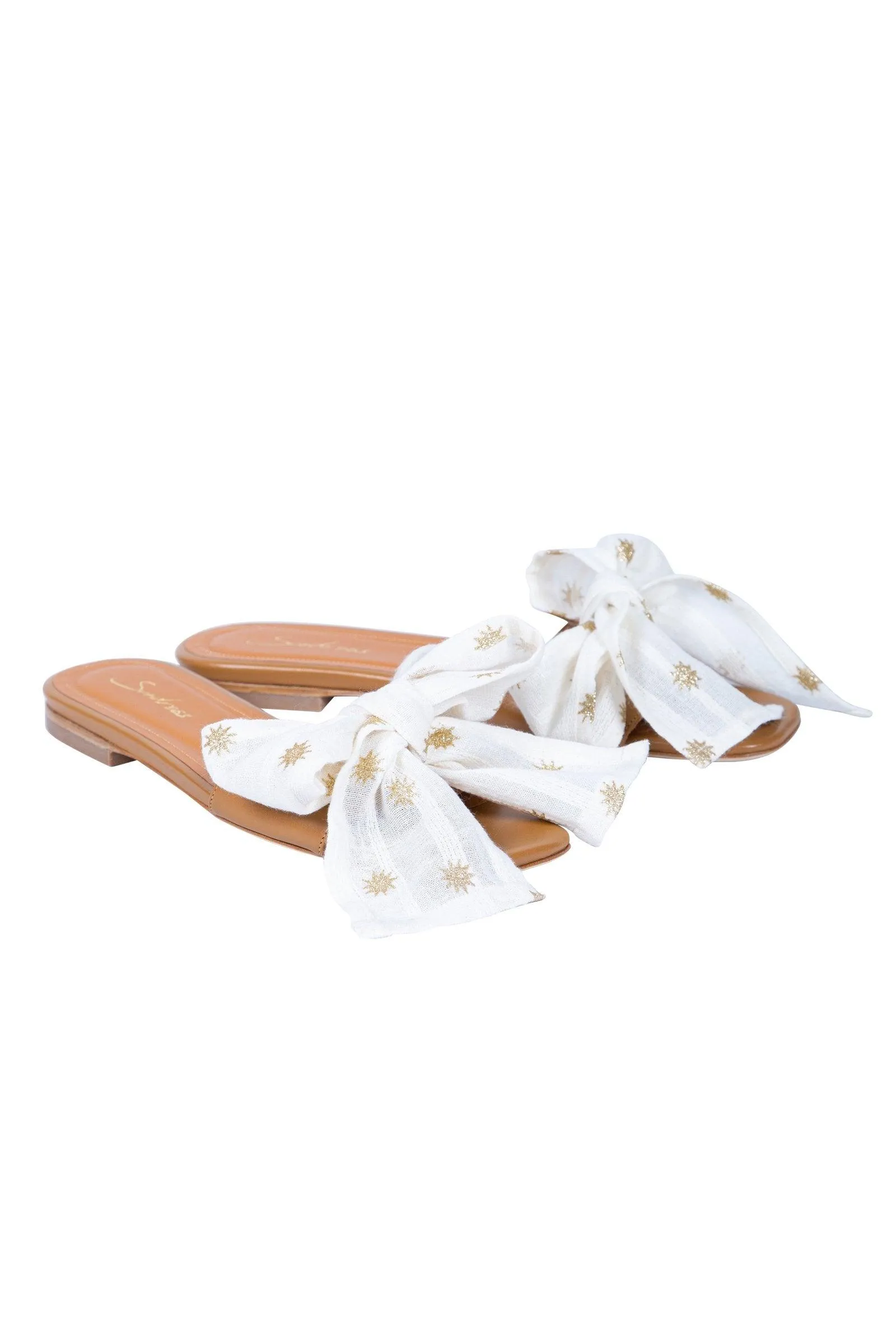 Amour Sandals in Coconut & Nude Ties