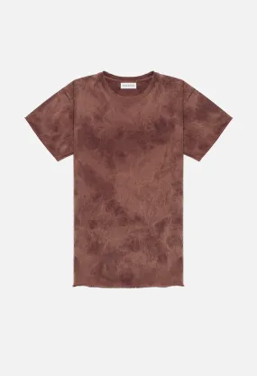 Anti-Expo Tee / Marble Burgundy