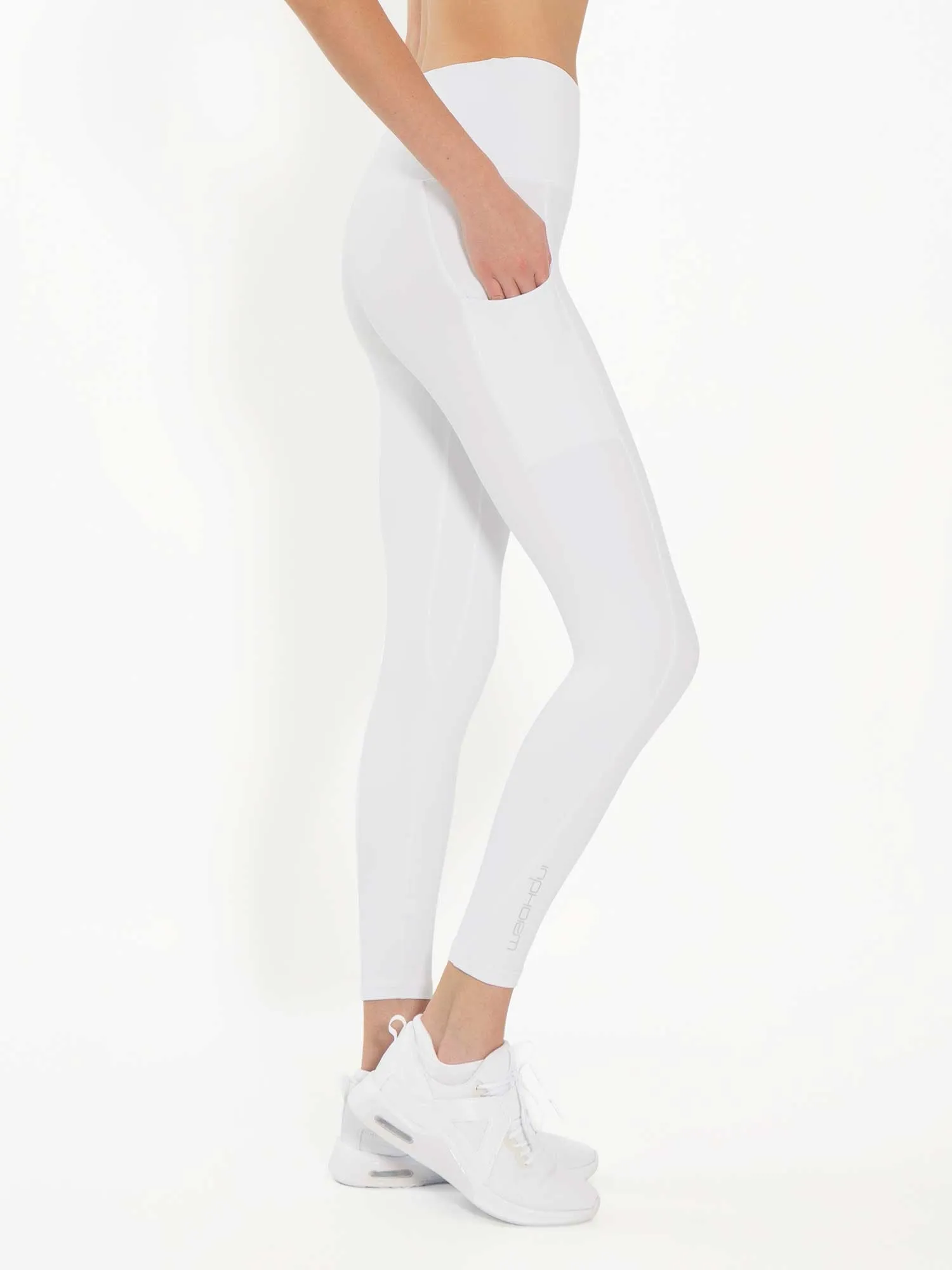 Ashley 7/8 Legging - White