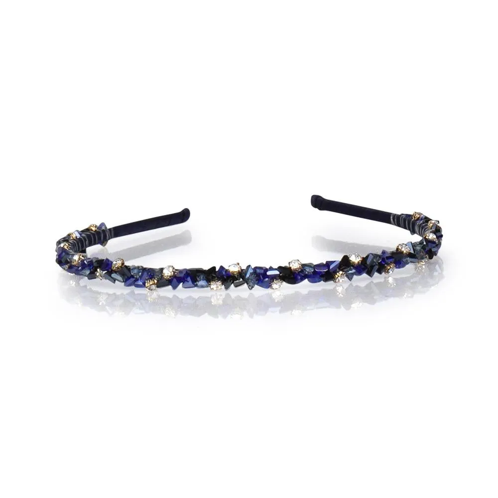 BEADED CRTYSTALS HAIRBAND