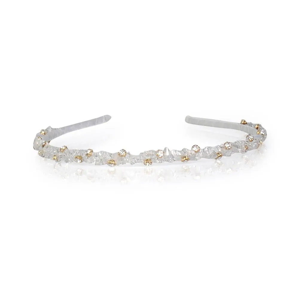 BEADED CRTYSTALS HAIRBAND