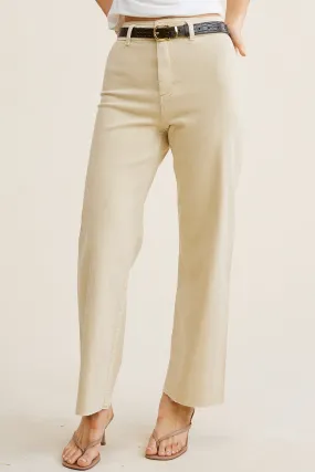 Beige Sailor Pant