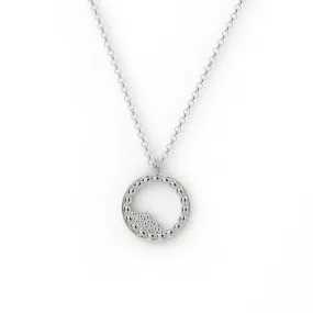 blastocyst necklace | silver