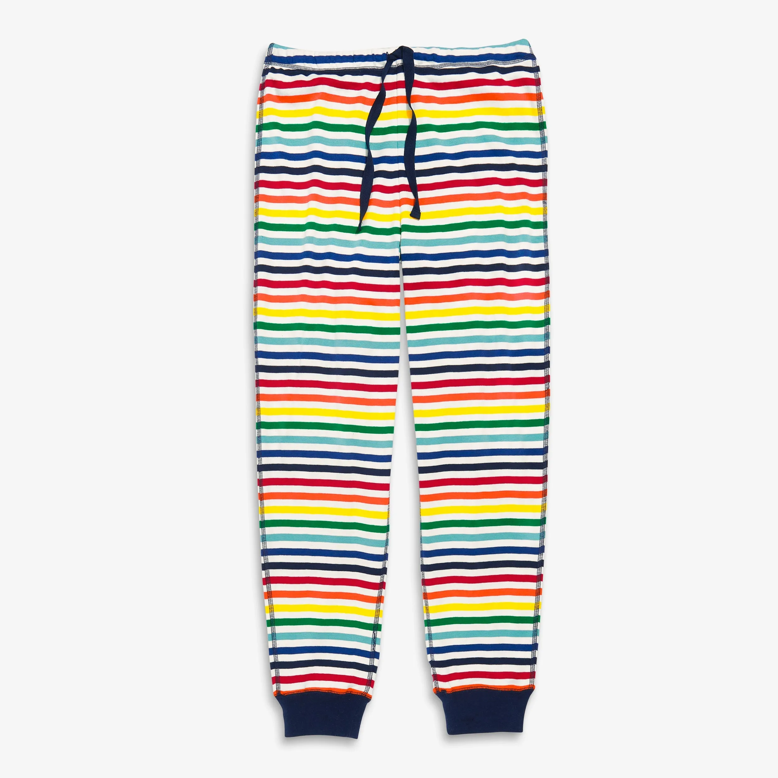 Clearance fit 2 grown-ups organic PJ pant in rainbow