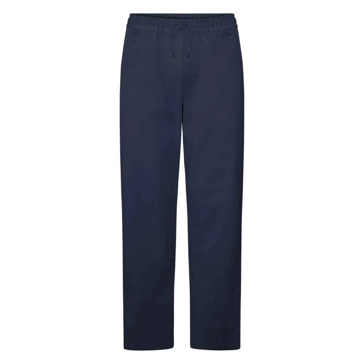 Colorful Twill Pants Navy Blue