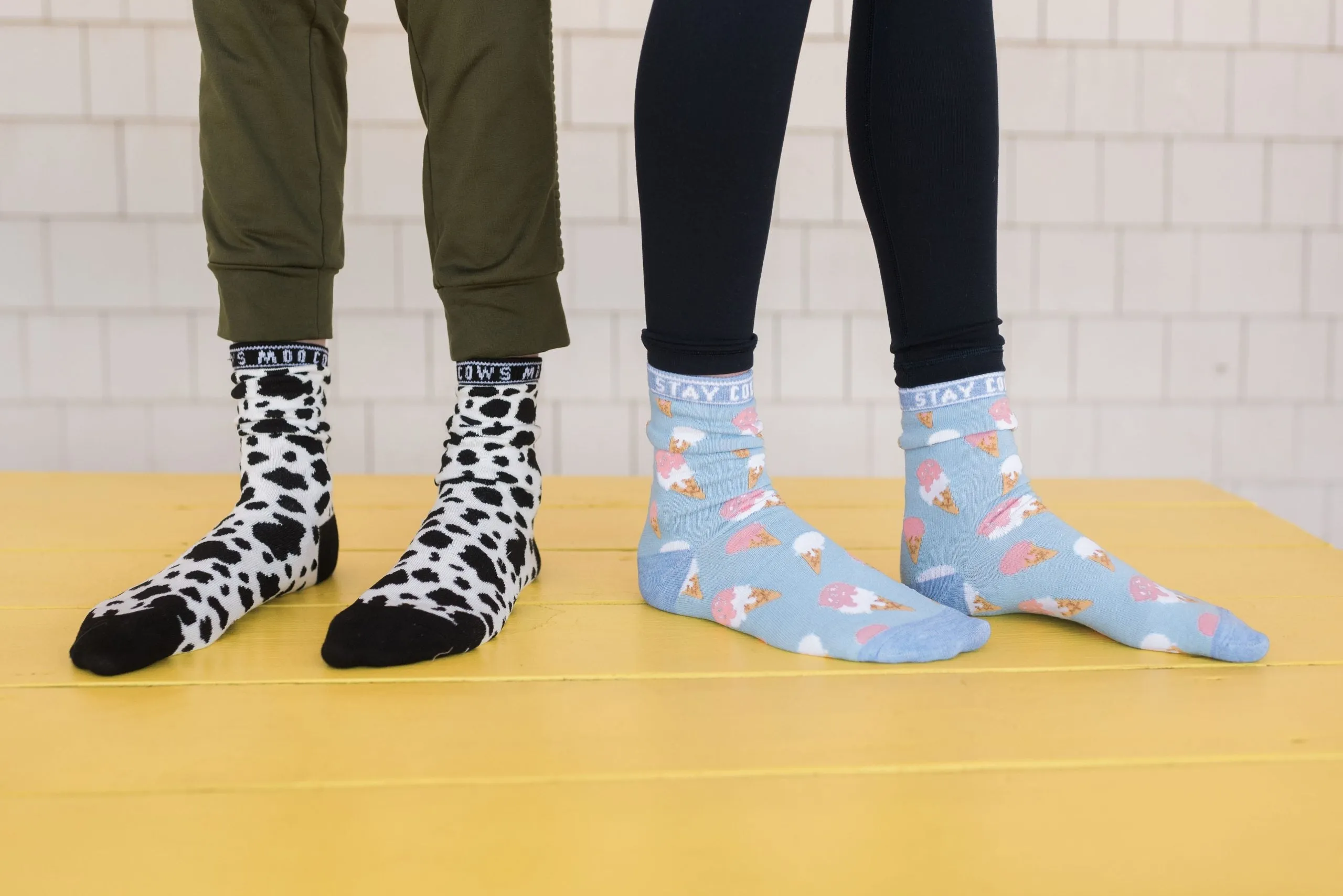 COWS Adult Socks - Stay Cool