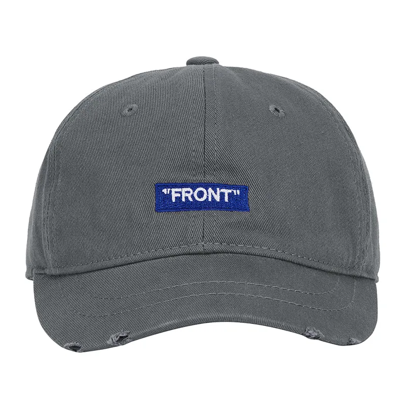 DENIM FRONT CAP