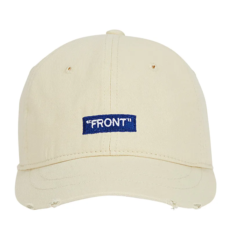 DENIM FRONT CAP