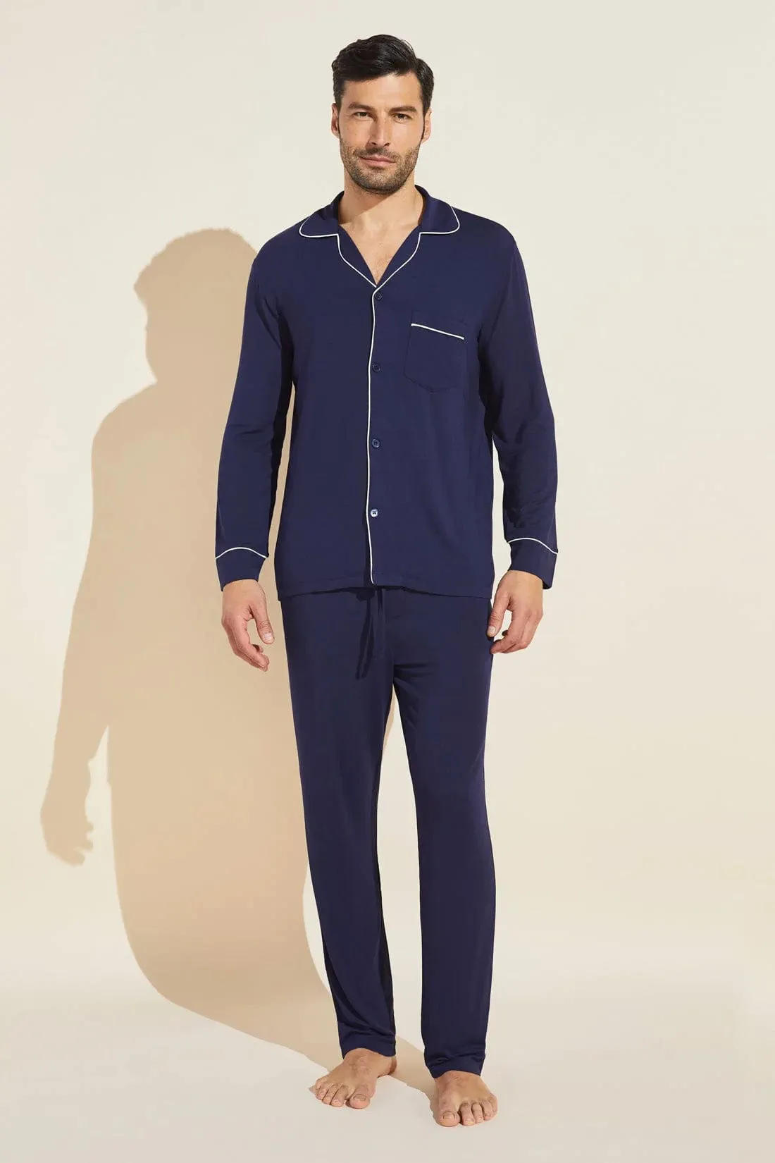 Eberjey William TENCEL™ Modal Long PJ Set