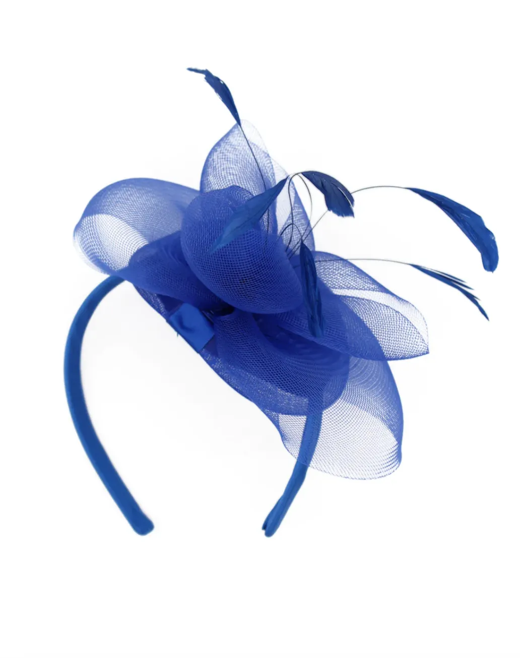 Elisa Fascinator - Royal