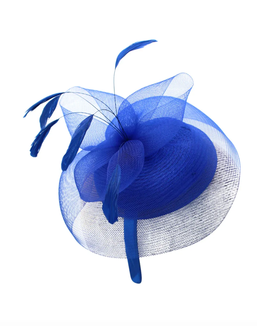 Elisa Fascinator - Royal