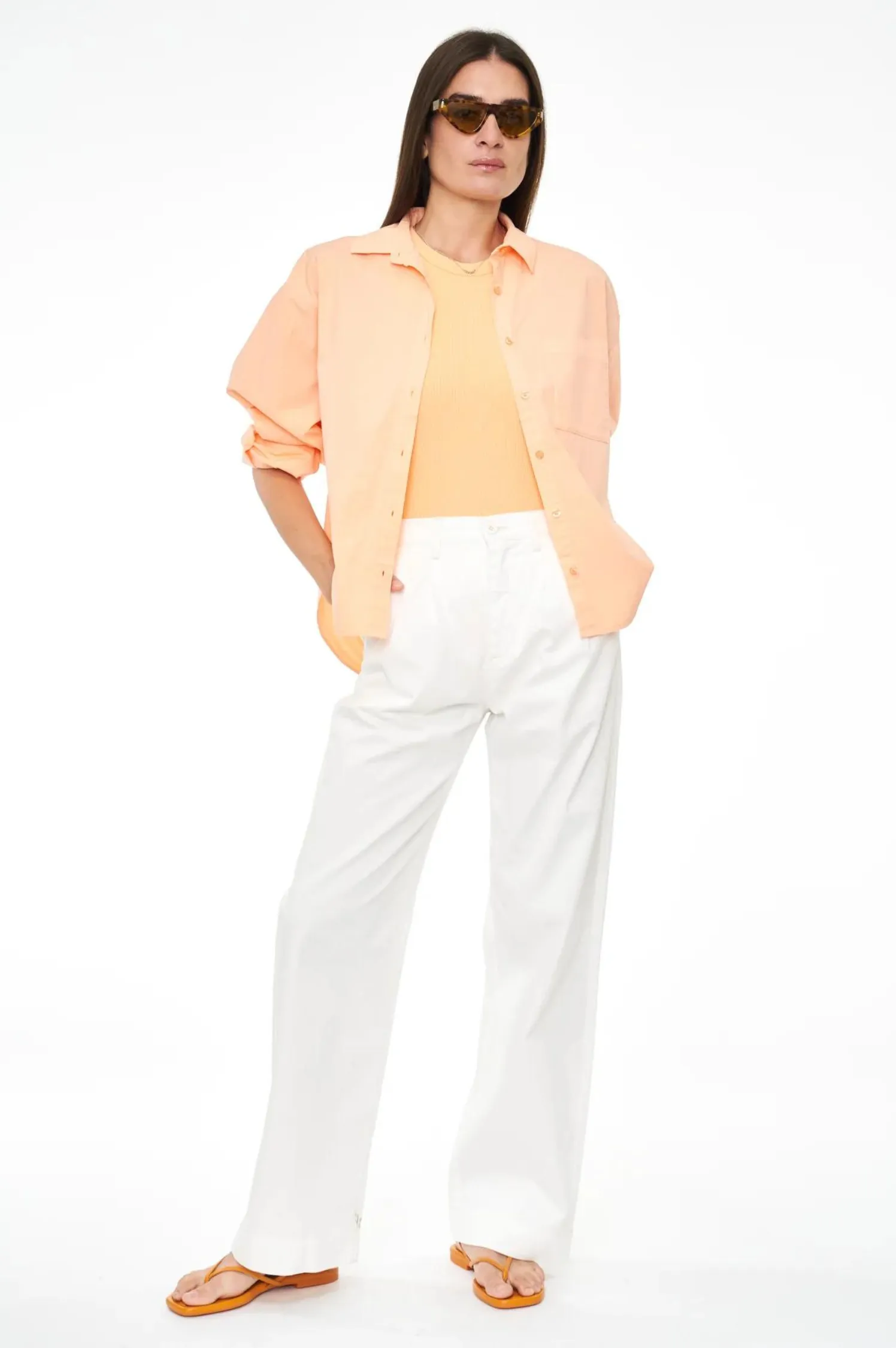 Ellery High Rise Wide Leg Trouser