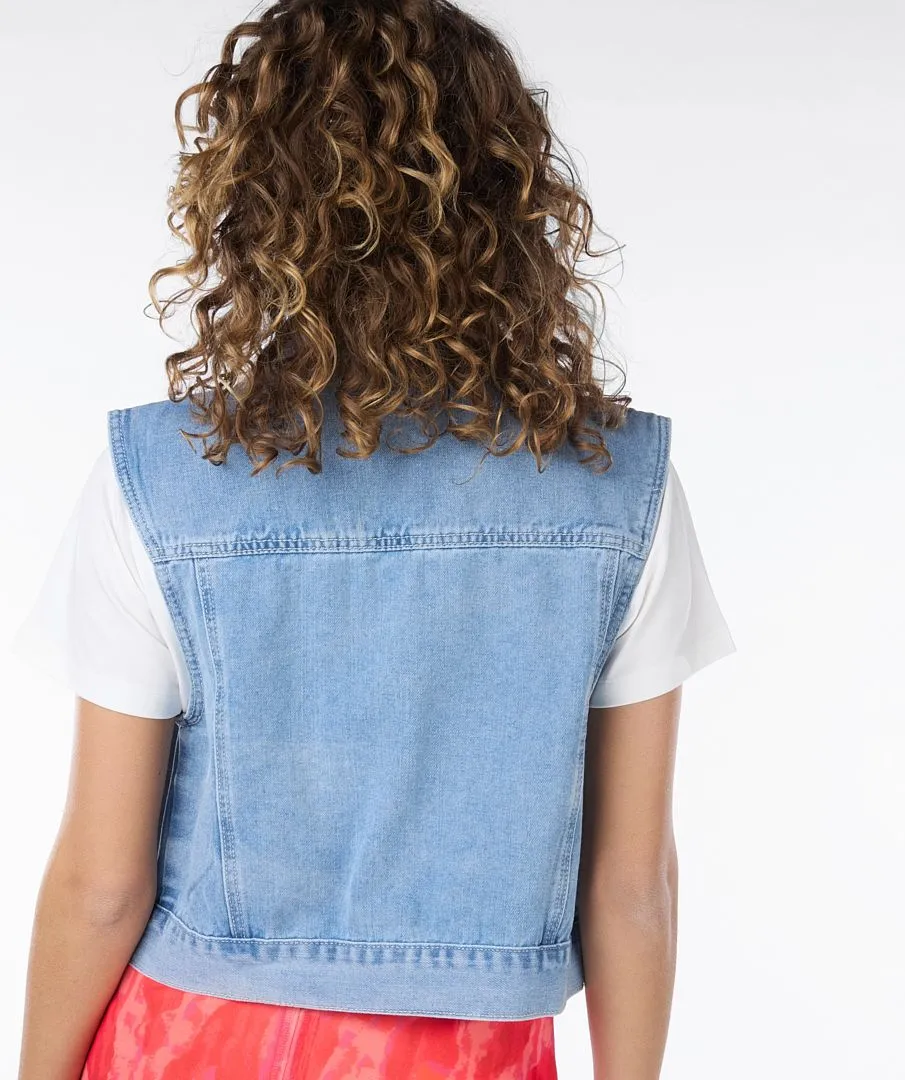 Esqualo ‘Gilet Denim Vest’