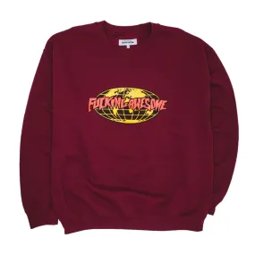 FA World Logo Crew Red