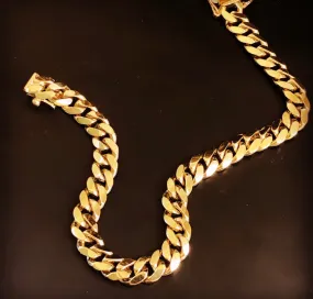 Full Cuban link bracelet