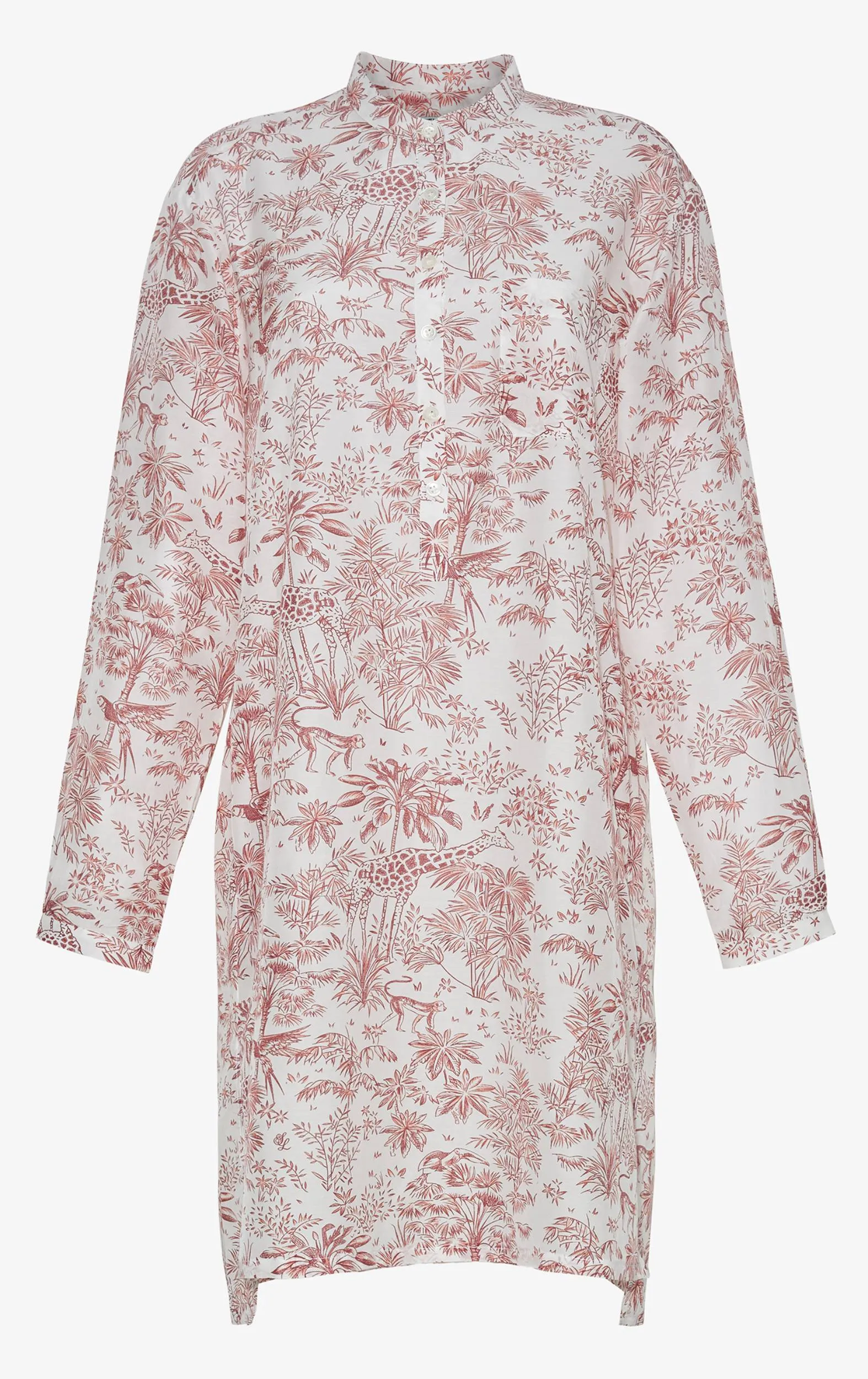 Giulietta Shirt Dress | Wild Toile Print