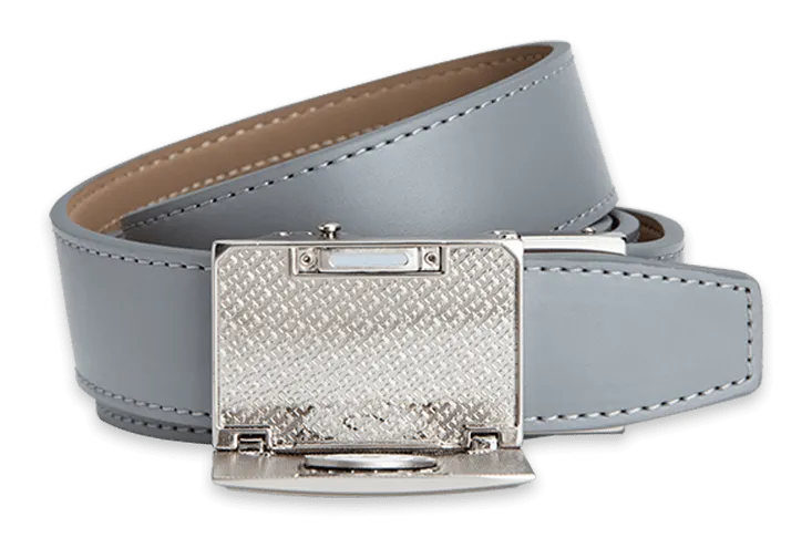 Go-In Shield Grey, 1 3/8 Strap, Golf Belt