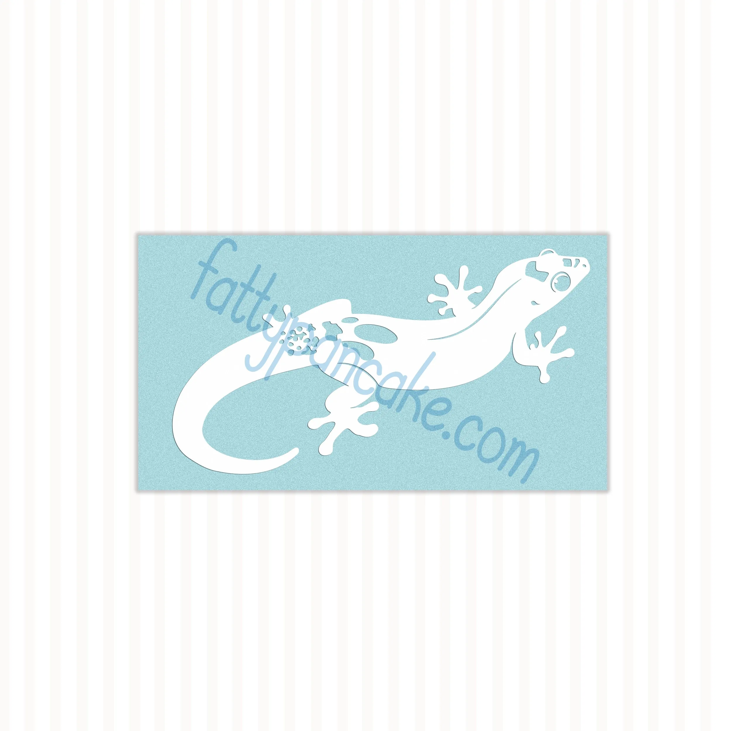 Gold Dust Day Gecko Lizard Decal, Waterproof Vinyl Decal, Cute Reptile Gift