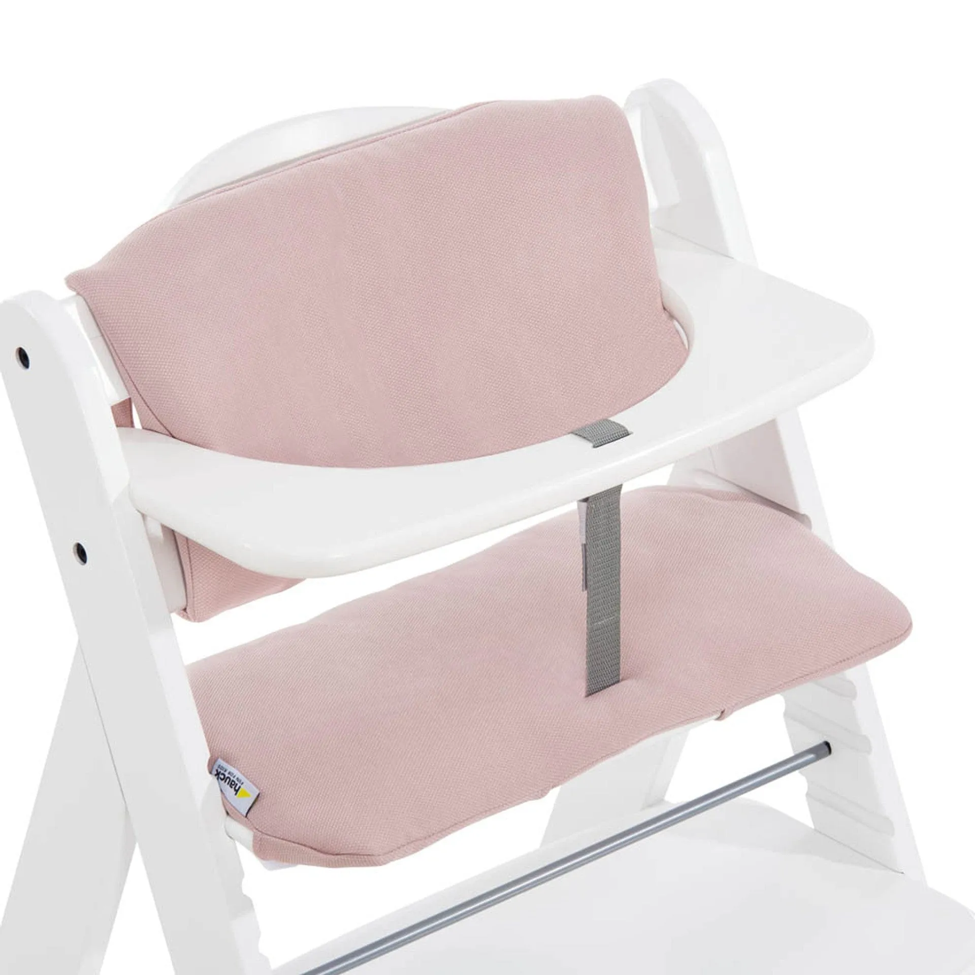 Hauck Alpha Highchair Seat Pad - Deluxe Stretch Rose