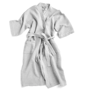 HAY Waffle Bathrobe in Grey