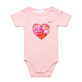 Heart - Infant Baby Grow