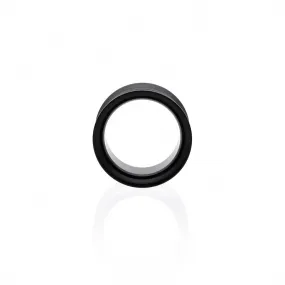 Hollow Saddle Acrylic Tunnels - Black