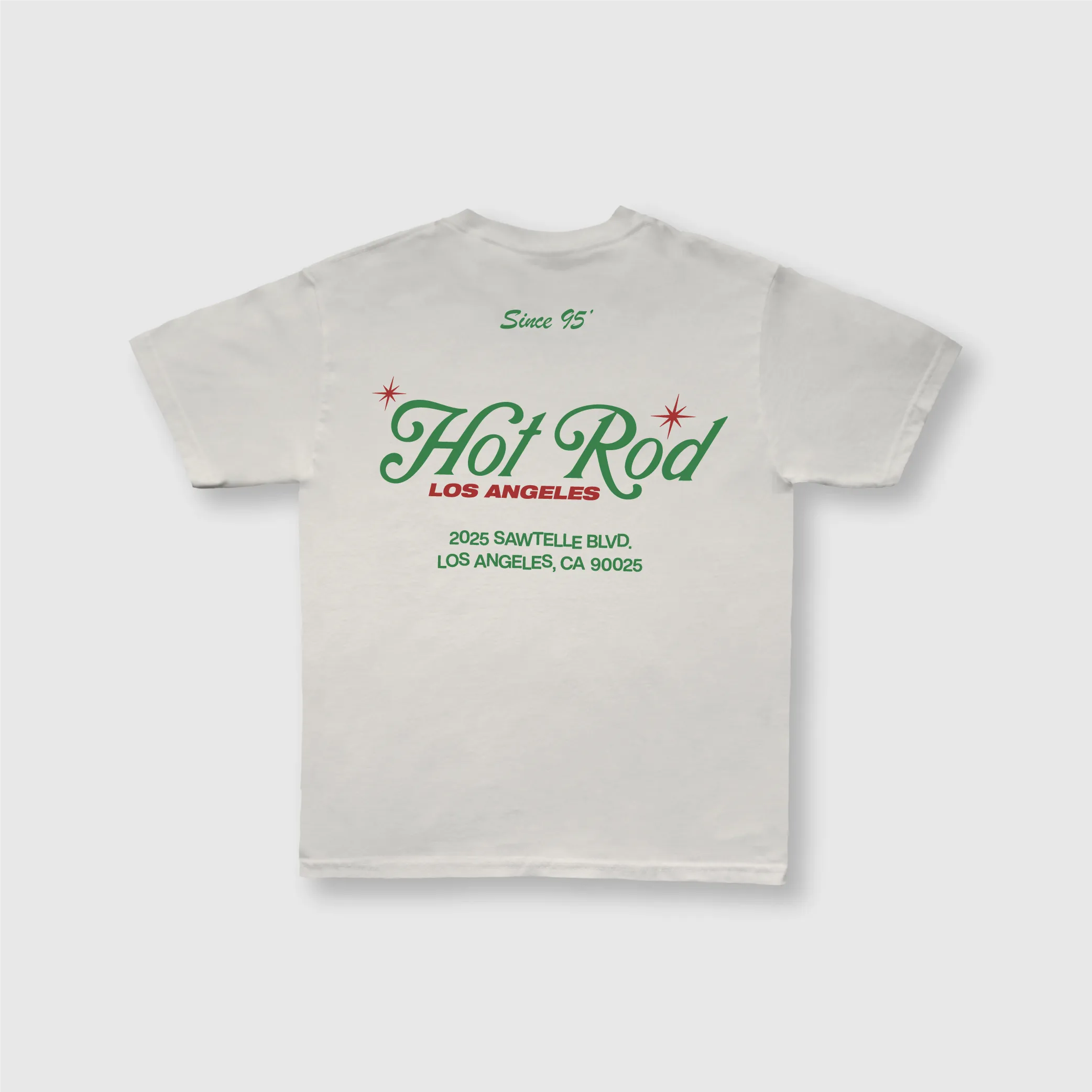 HOT ROD HOLIDAY T-SHIRT (IVORY)