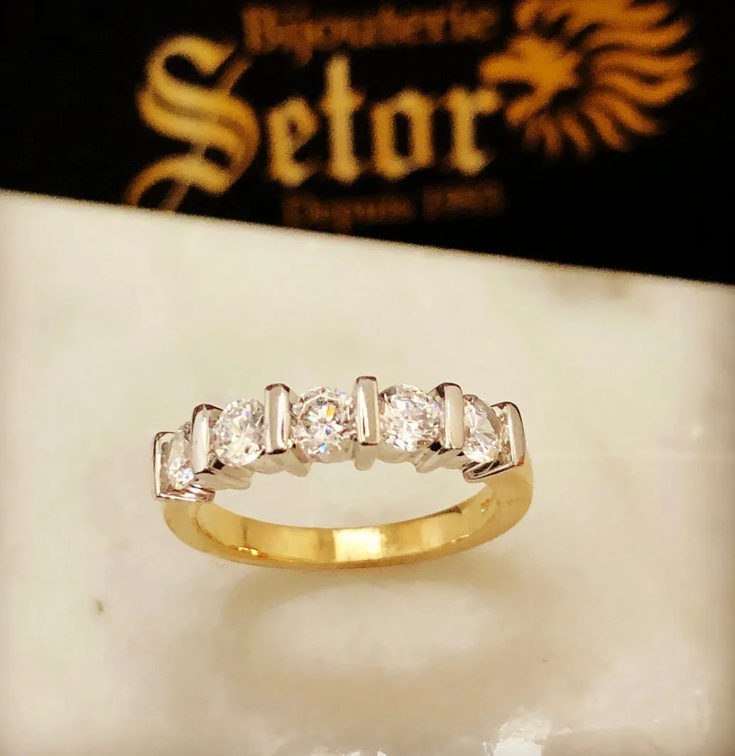 Jane semi eternity ring WR037