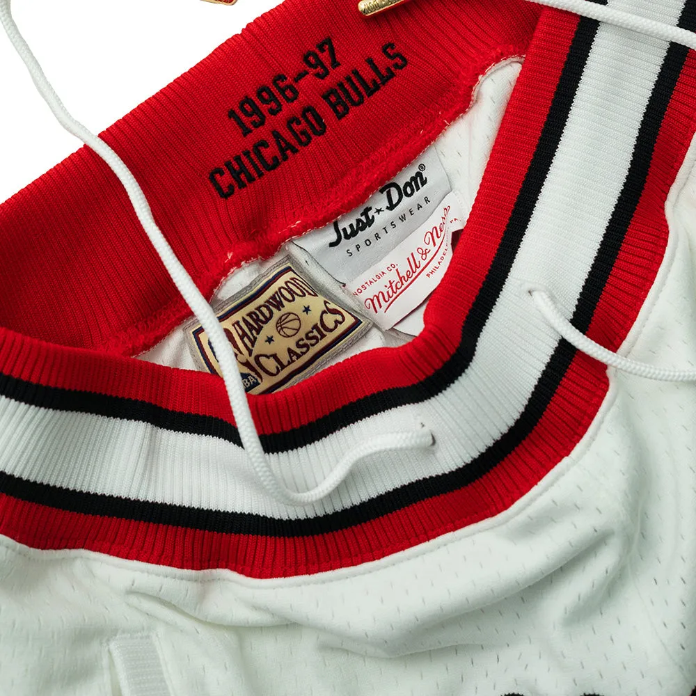 Just Don X Mitchell & Ness Chicago Bulls Basketball Short - 7inch Inseam