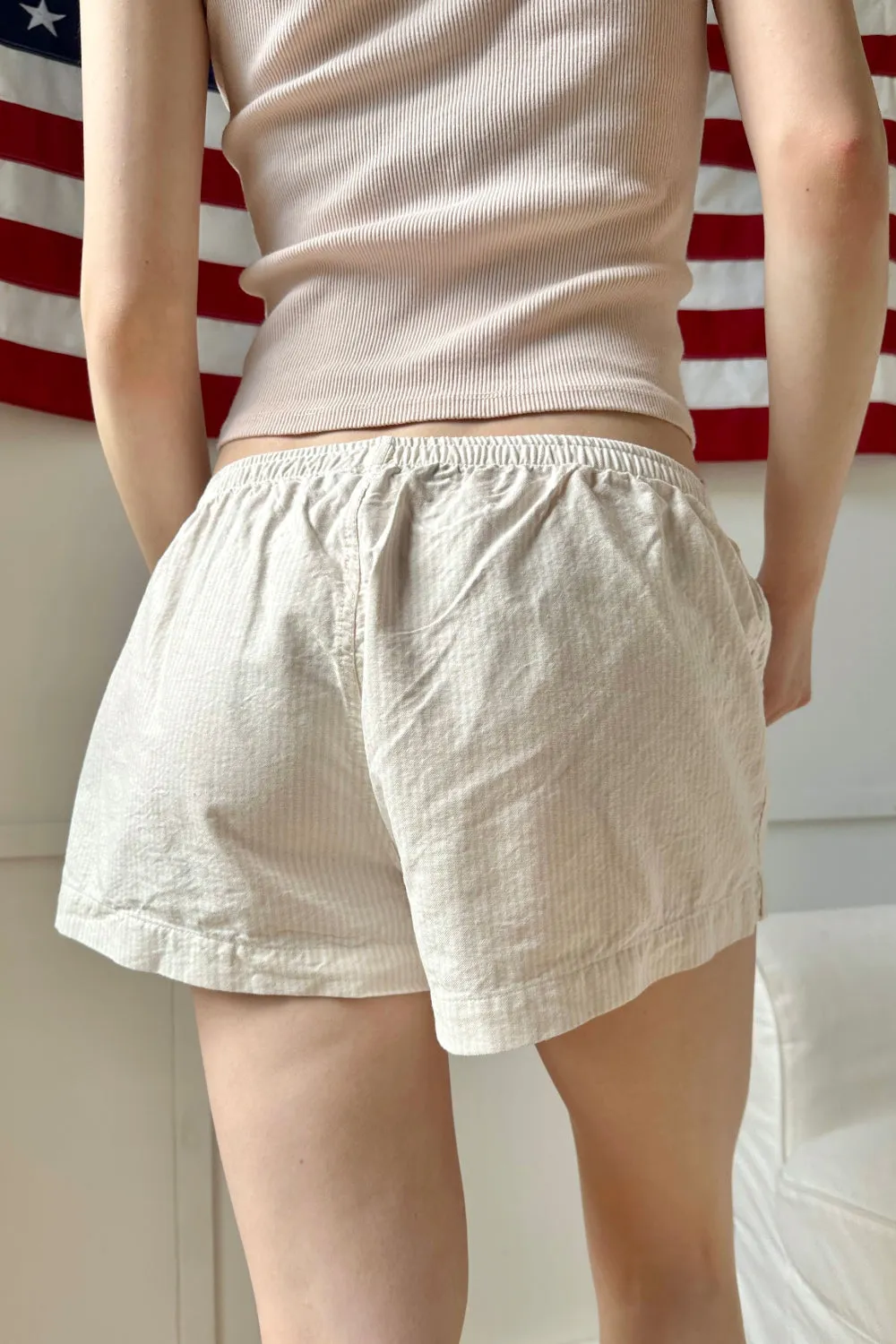 Keira Striped Pajama Shorts