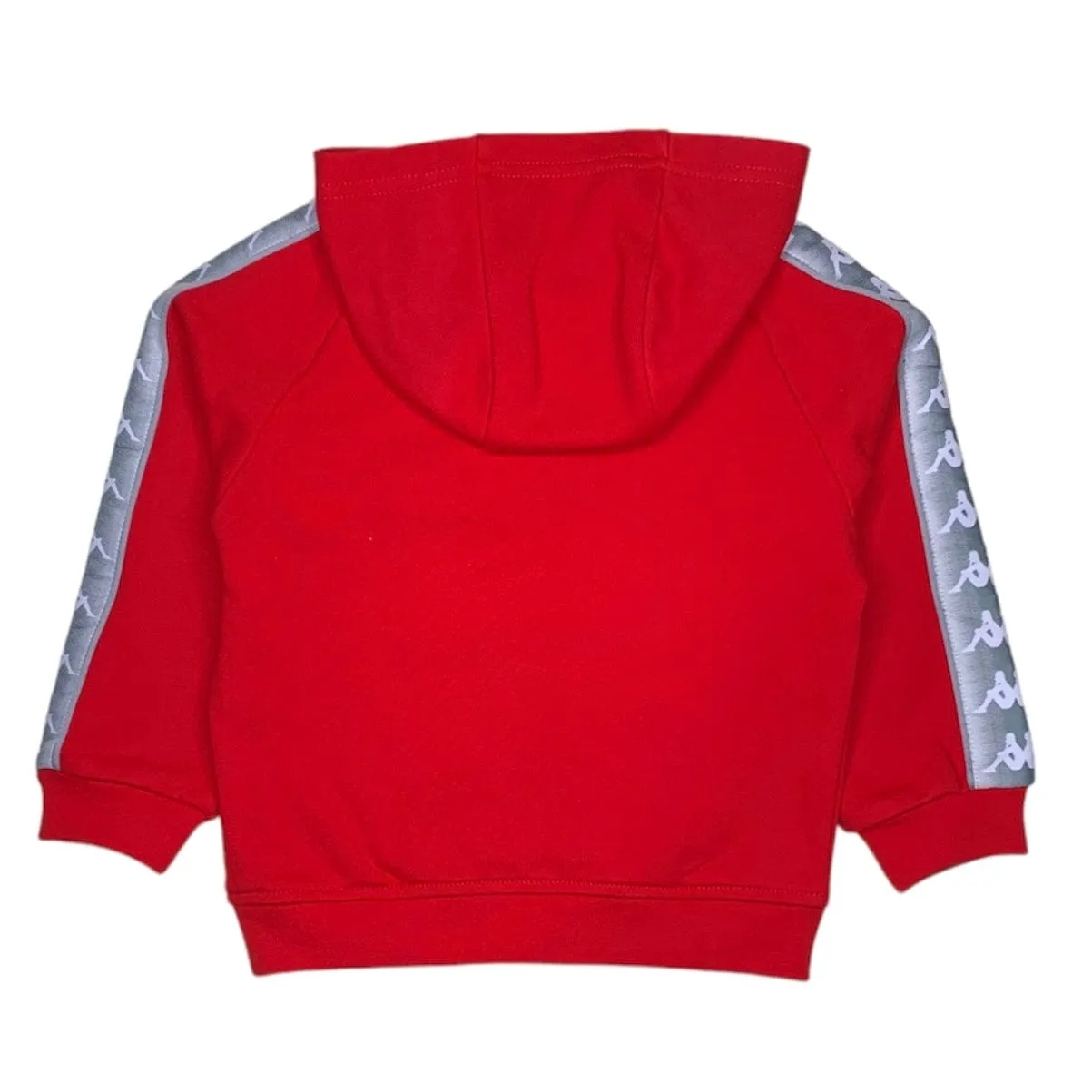 Kids Kappa 222 Banda Solgo Hoodie (Red) 341J5WW