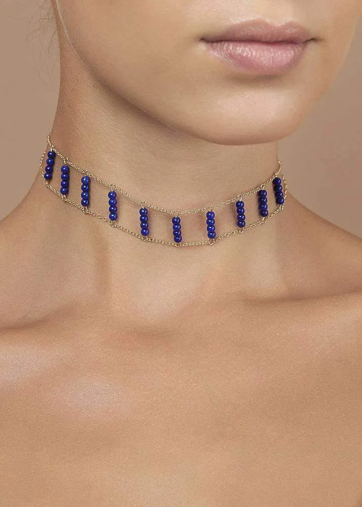 Ladders to Bliss Gemstone Choker