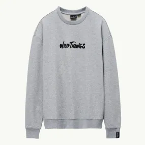 LOGO CREW NECK GREY