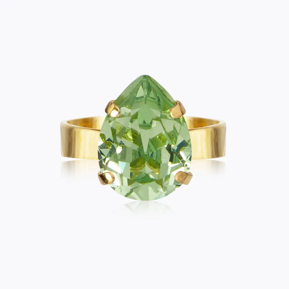 Mini Drop Ring / Peridot