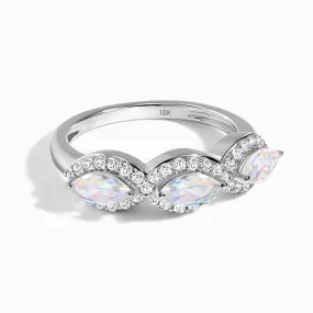 Moonstone Lab Diamond Ring - Euphoria