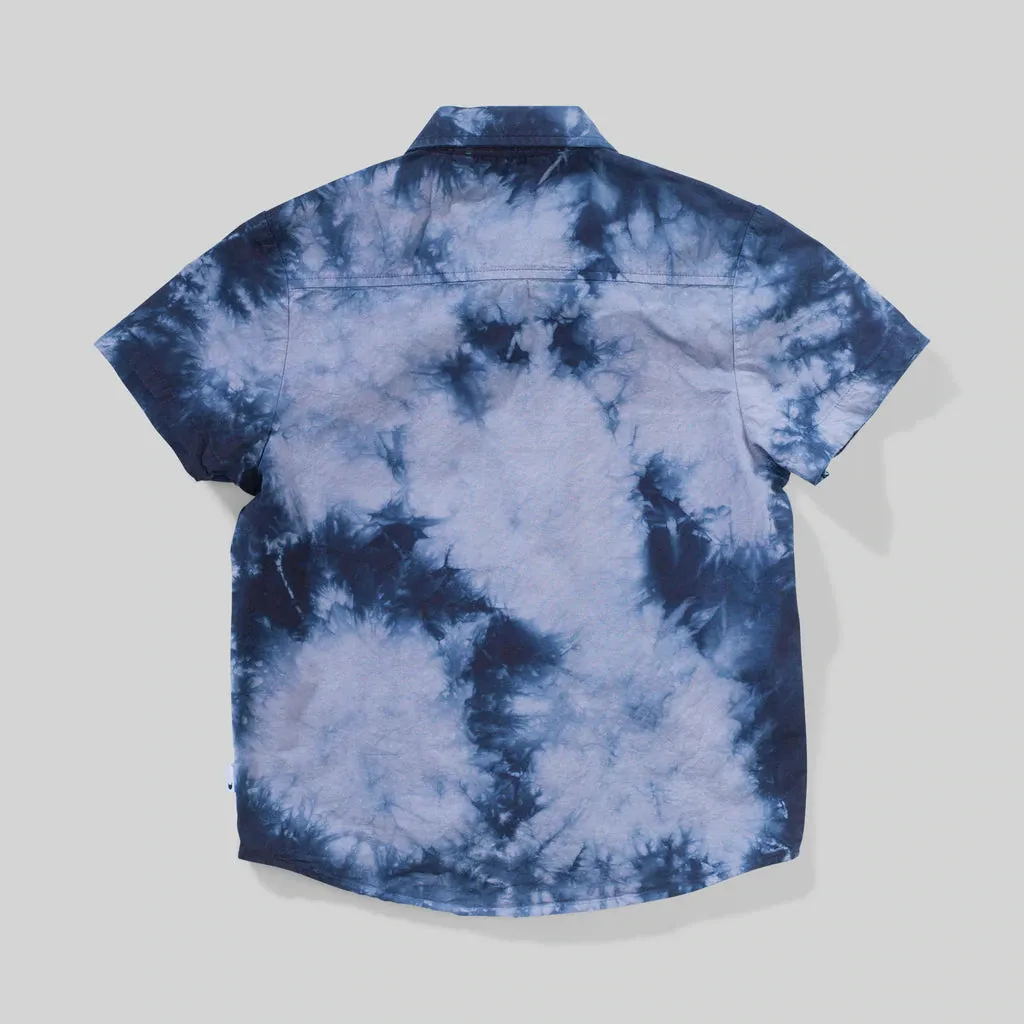 Munster Kids Mr Messy Shirt Blue Dye