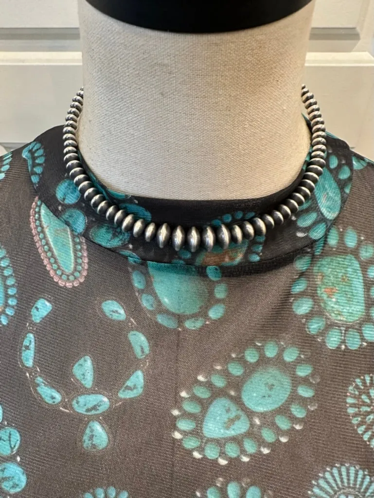 Navajo Pearl Collar Necklace