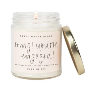 OMG! You're Engaged! Soy Candle