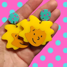 Patti Mayonnaise Dangle Earrings