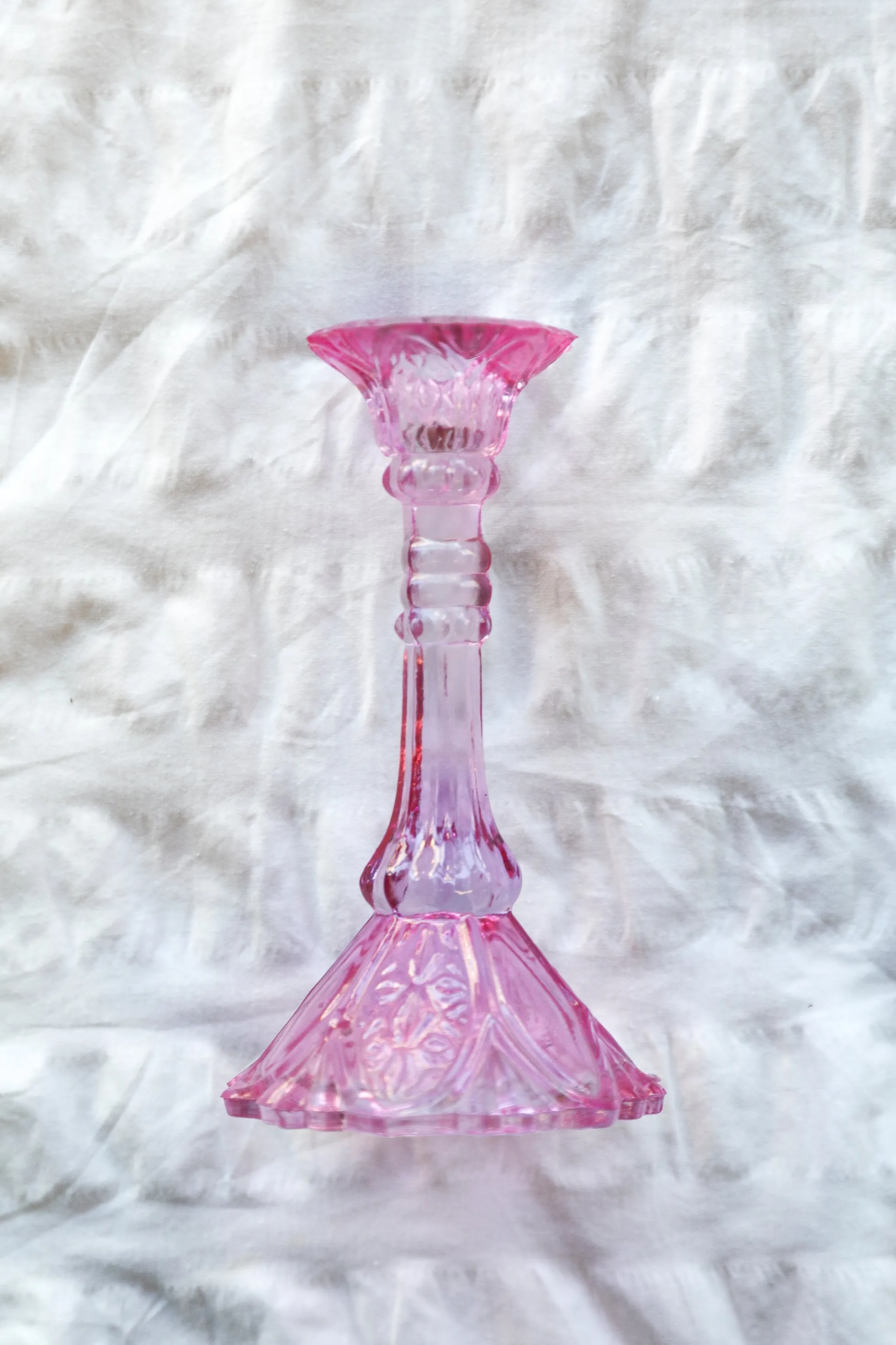 Piazza Candle Stick Holder (Pink)