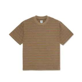 Polar Skate Co. Stripe Surf Tee (Camel)