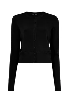 Proenza Schouler Silk Viscose Cardigan - Black