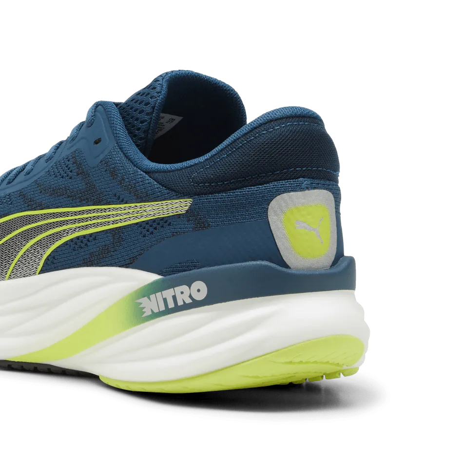 Puma Magnify Nitro 2 Men's  Running Shoes SS24 Ocean Tropic-Puma Black-Lime Pow