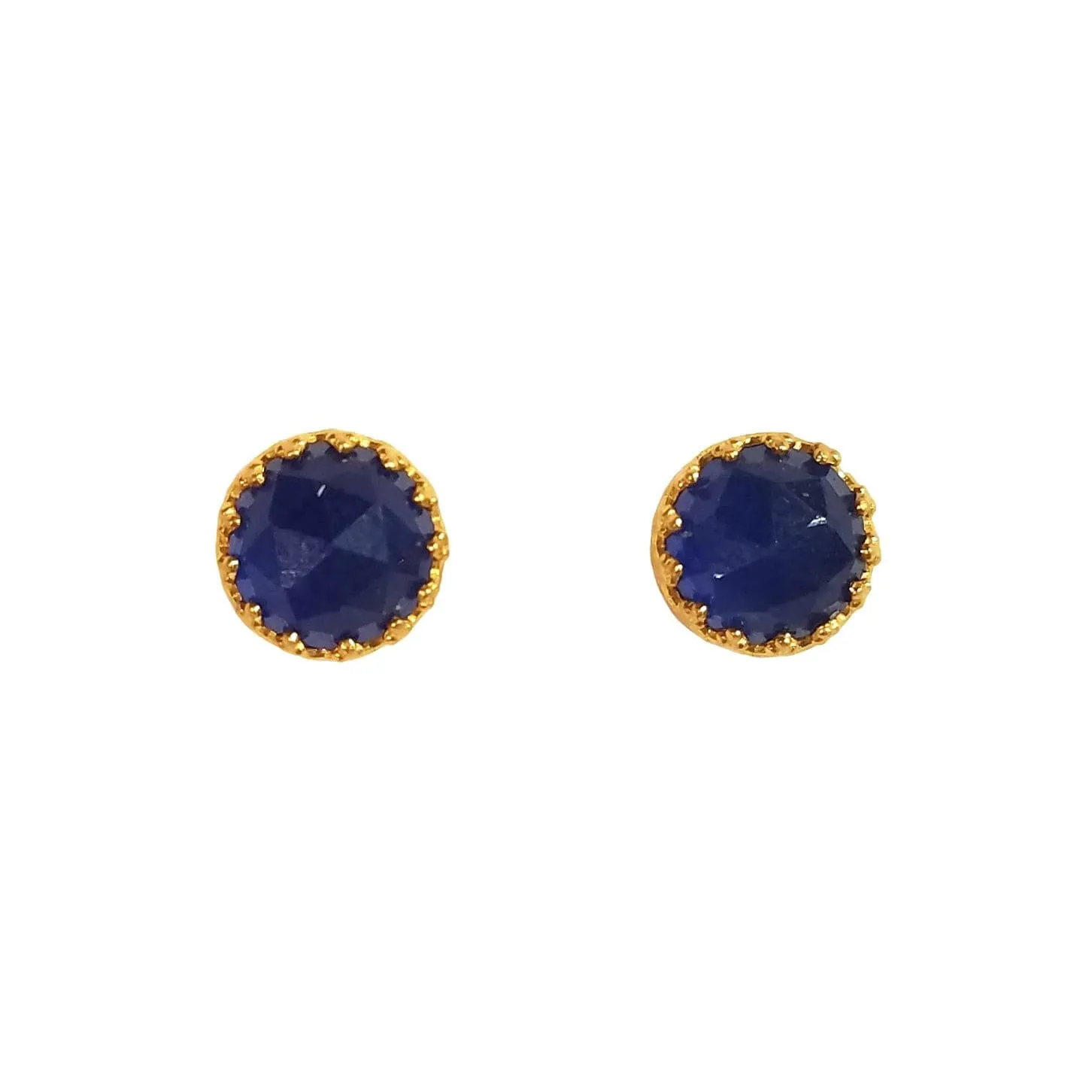 Rococo Earring - Sapphire Quartz